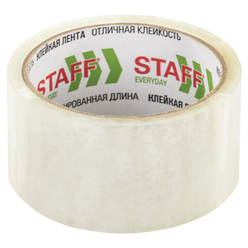 Клейкая лента упаковочная 48ммх40 м, прозрачная толщина 40 микрон.