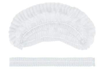Шапочка однораз. из неткан. материала белая Шарлотта /100/1000 /2000