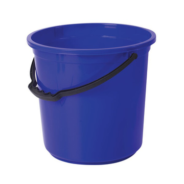 Ведро 12л. без крышки ,пластиковое, пищевое цвет синий , ЛАЙМА (ОСТ.6)