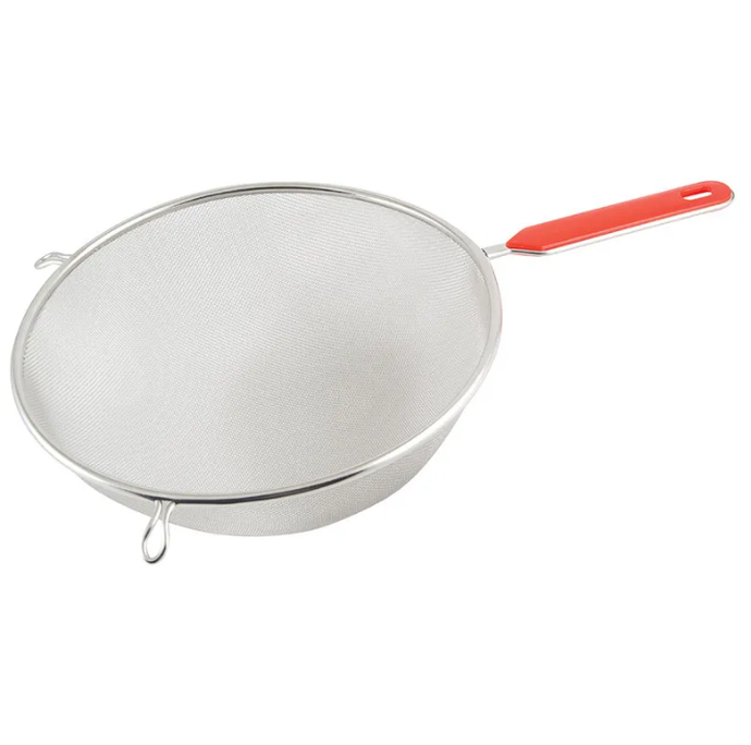 Дуршлаг-сито из нерж стали с пластик ручкой 24.5 см