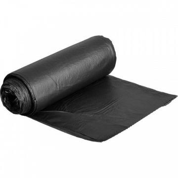 Мусорные мешки 60л (20шт.) в рулоне черн.Б/ЭТ/40 вл