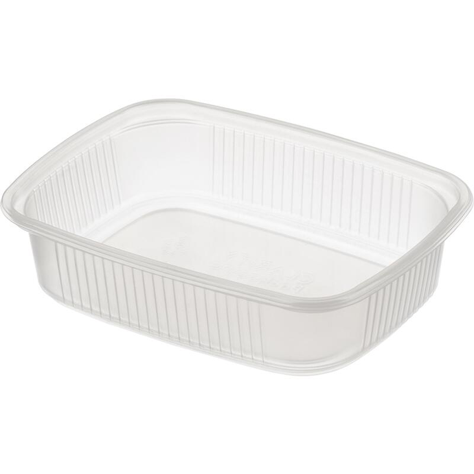 Контейнер прозрачный 125 мл 108*82*27 мм РР *50/1000 шт/кор (крышка 6989)