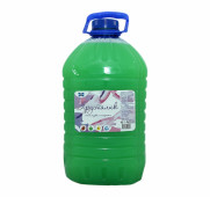 Мыло жидкое ПЭТ "Хрусталик Эко", 5 л.Яблоко