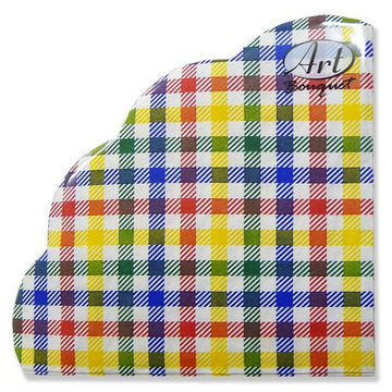 Салфетки Art Bouquet RONDO  "Цветная скатерть" 3 сл.12л/вл.15