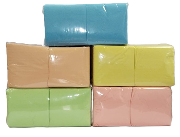 Салфетка Comfy БигПак цветная 400 л. (пастель), вл.15