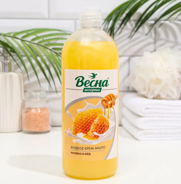 МЖ ВЕСНА Ассорти молоко и мед 850 мл арт. 5230