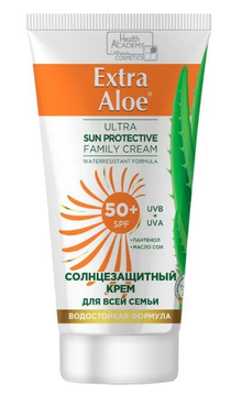 Extra Aloe Солнцезащитный крем  д/лица и тела SPF50+  75мл  *4*20