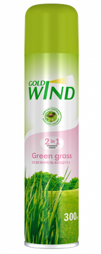Освежитель воздуха Gold Wind Зеленая трава Green grass, 300 мл