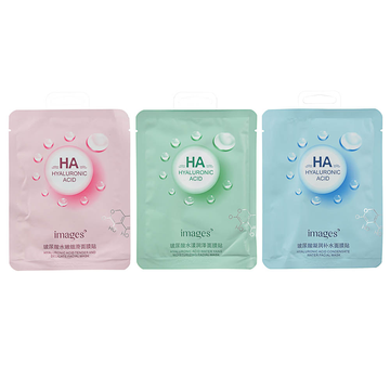 Фабрик Косметик Шелковая тканевая маска д/лица с Гиалуроновой кислотой 25гр.   *5*20    /200