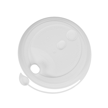 Крышка 90 мм с клапаном прозрачная ПП