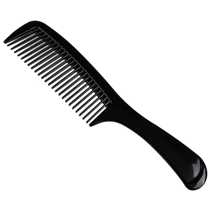 ЮниLook Расческа-гребень, пластик, 22х5см, черный