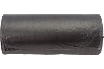 Мешки мусорные 60 л (50шт) 6 мкн черн в рулоне 53*63 ПНД Homeon