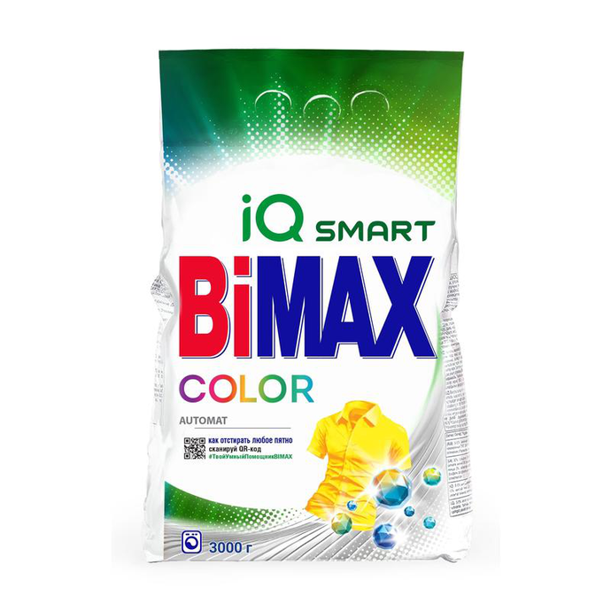 СТИР-Й ПОРОШОК BIMAX COLOR AUTOMAT М/У 3 КГ 1*4