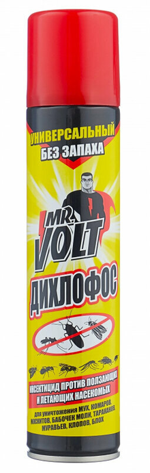 Мистер Вольт Дихлофос-Универсал (спрей)  200 мл     *24*