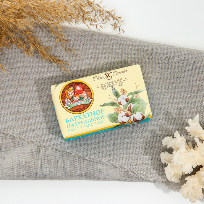 Н/к  Мыло     БАРХАТНОЕ          180гр.     *12*36*3888