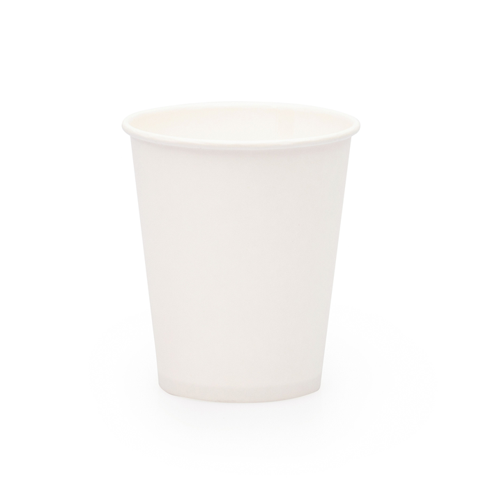 Стакан 250 мл Белый бумажный d-80 пол об 280 мл*50/1250