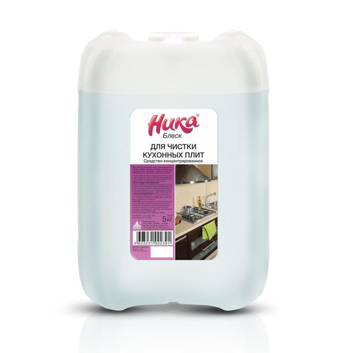 Ника-блеск моющее средство 5л. концентр. д/кухни (плита, микроволн., духов.) /4