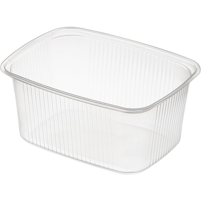 Контейнер прямоугольный 250 мл 108*82*50 мм, прозрачный ПП *1000