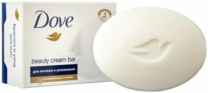 DOVE крем-мыло "Красота и Уход", 135 гр/48