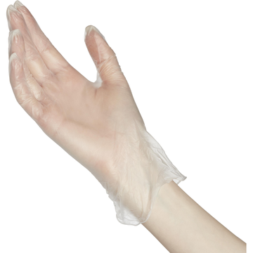 Перчатки одноразовые винил 100шт/уп XL