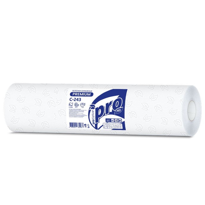 Простыни бумажные PROtissue /9  С243