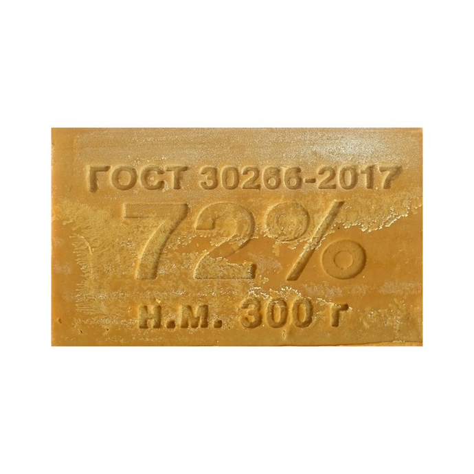 Хоз. мыло  72% 300 гр.  Аккуратное!    *42*3780   (Г)
