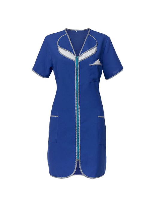 Халат "Габардин" василёк р.52