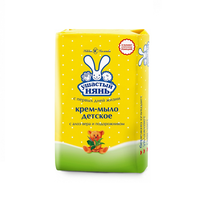 Н/к Ушастый Нянь Мыло   АЛОЭ    90гр  *6*72