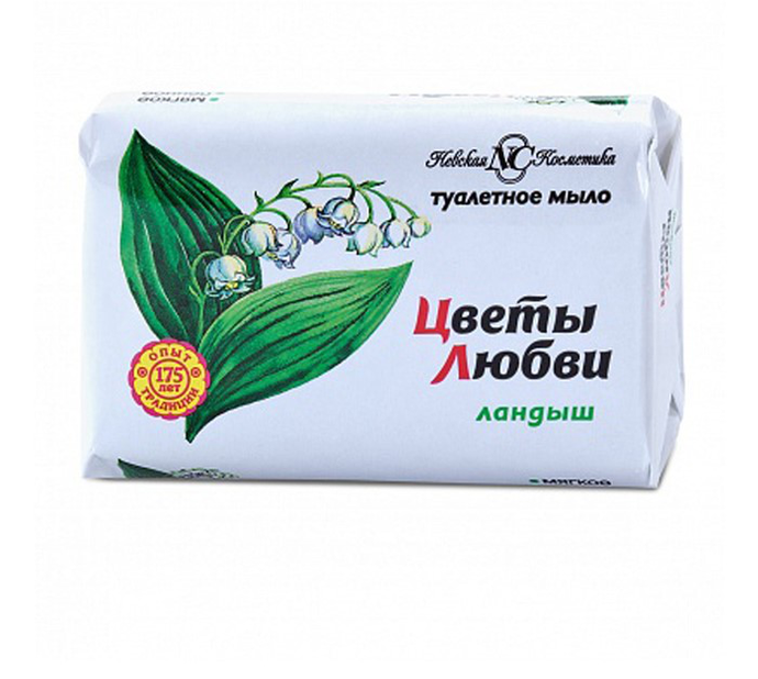 Н/к. Мыло Цветы Любви  90 гр.  Ландыш           6*72