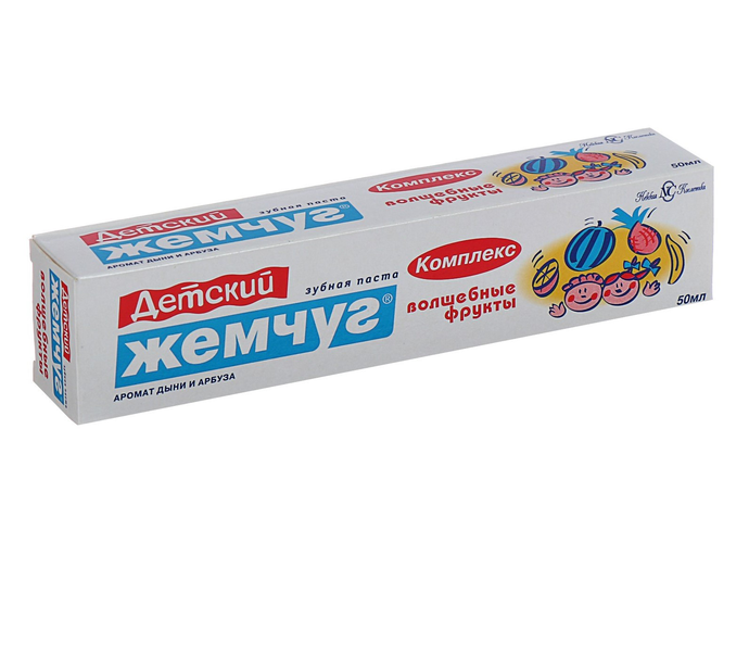 З/п Новый Жемчуг 50 мл. детская волшеб.фрукты 6*36