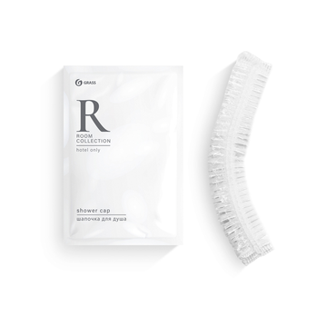 Шапочка для душа GRASS "Room" (флоу-пак)/вл.200, HR-5019