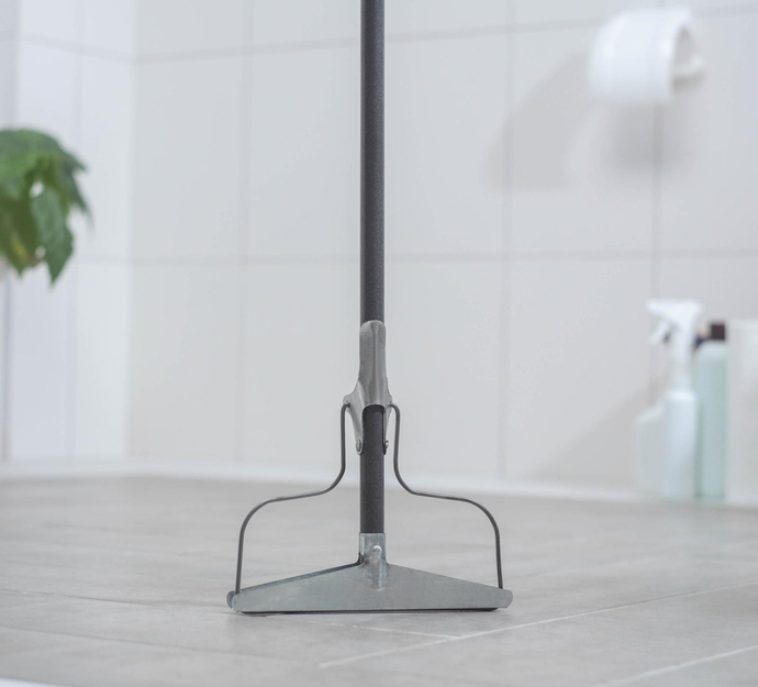 Тряпкодержатель, ручка 120 см. 19*2*122 см, цвет микс