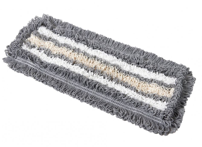 Моп 50 см карман-язык микроволокно петельный серый