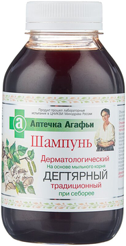 Аптечка Агафьи Шампунь  Дегтярный 300 мл*6*12