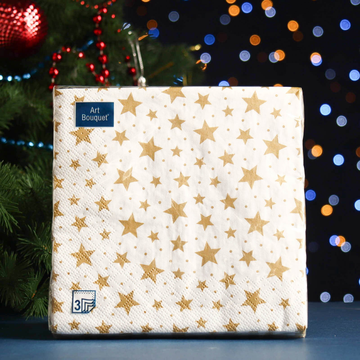 Салфетки Art Bouquet 33*33, 3хсл, 20л. "Созвездие" /12