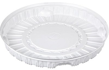 Контейнер для тортов круглый "Т280Д", d 280 мм, высота 42 мм, 85 шт. в коробке