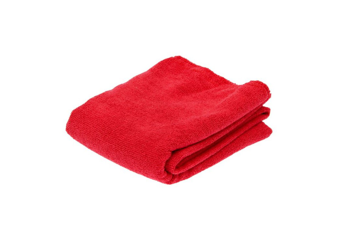 Тряпка для пола 80*100 микрофибра, пл. 250 КРАСНАЯ
