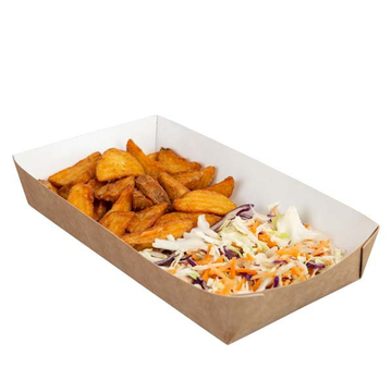 Лоток 230*130*40 для хот-дога Крафт*200 Оригамо