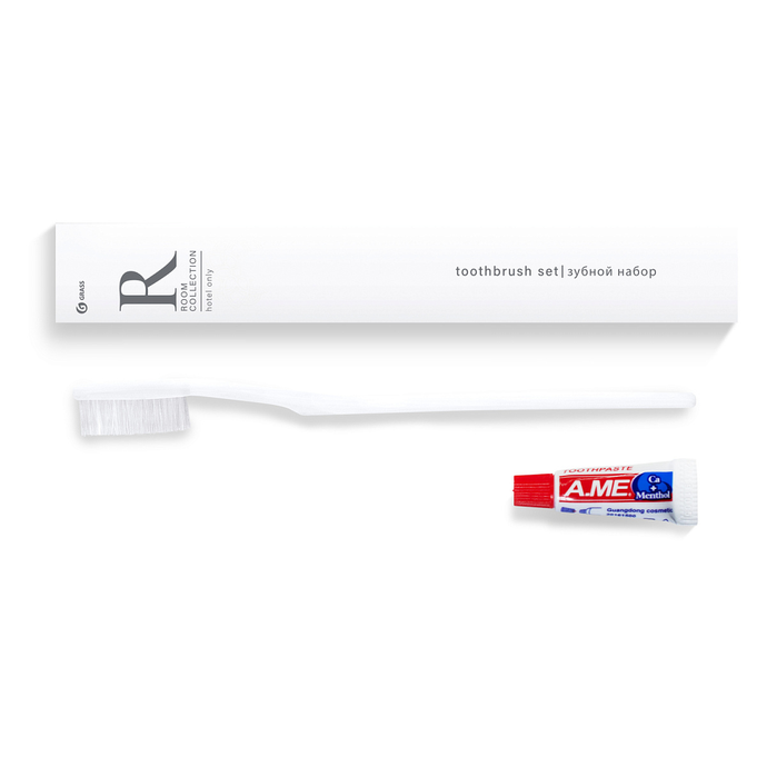 Зубной набор GRASS "Room" (картонная коробка)/вл.150, HR-5005