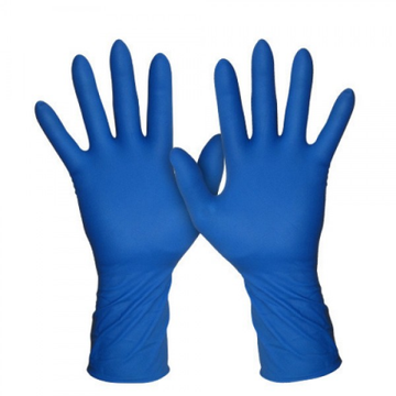 Перчатки Household Gloves,латексные High Risk, синие М