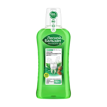 Лесной бальзам  400мл Ополаскиватель д/рта  Кора дуба Пихта   *6*12* / 192 / 1344