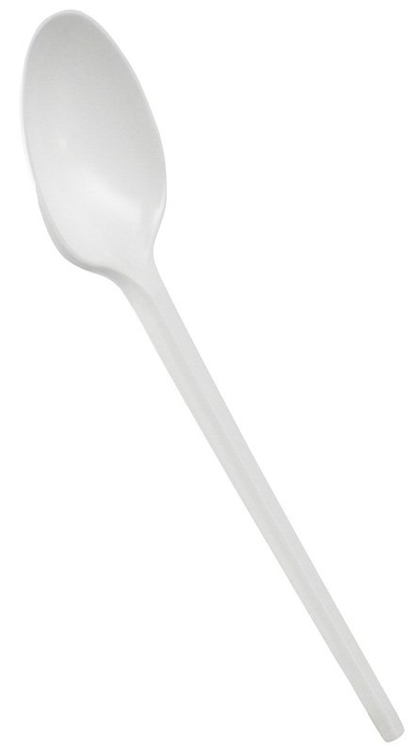 Ложка столовая одноразовая "Компакт" 165 мм, 100 шт в уп, 2500 в коробке