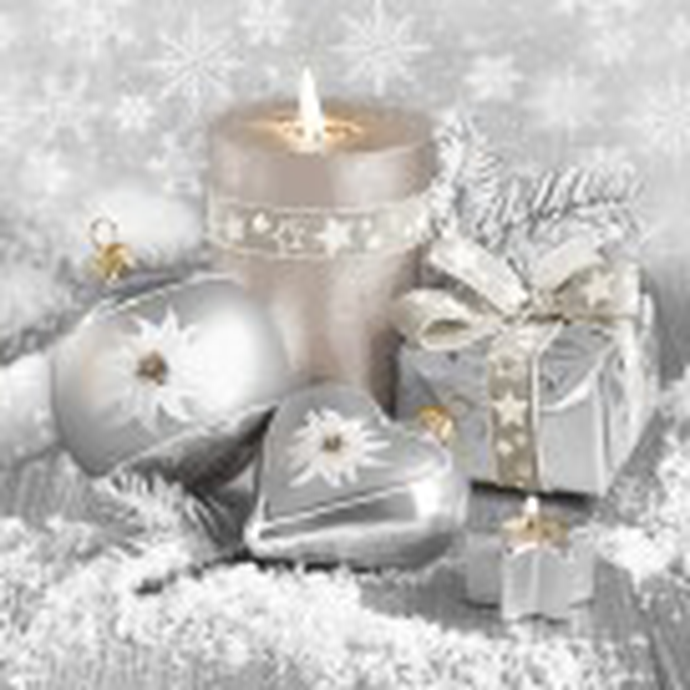 Салфетки бумажные декоративные 20л, Bouquet Home Collection Classic, 3хсл., "Праздн. натюр. золото