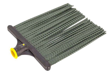 Метла пластиковая №3 широкая б/черенка*30