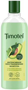 Тимотей  Шампунь 400мл  Интенсивное восстановление АВОКАДО (сухих и поврежд.)  *5*10