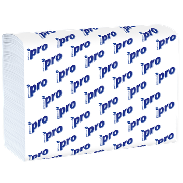 Полотенца бумажные листовые PRO Z-сложения 190л. 2 слоя 21*23/вл.15 С196
