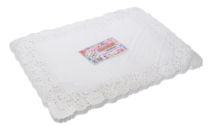 Салфетки для торта 35х45 см.белая 250*1000