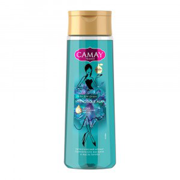 КАМЕЙ Гель д/душа Гипнотическая Аура (Жасмин и масло Пачули)  250 мл.  *6*12*