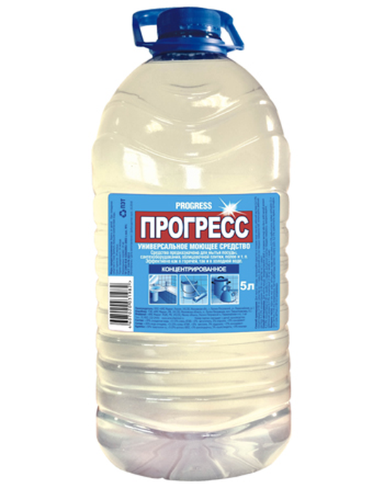 Средство моющее универсальное ПРОГРЕСС 5 л, ПЭТ