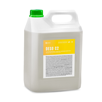 Дезинфицирующее средство GRASS "DESO C2", 5 кг/вл.4, 550066 (ЧЗ)